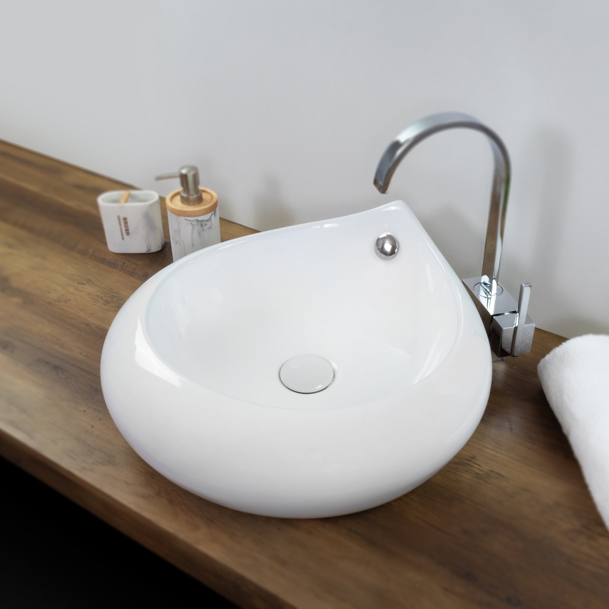 RENO - Lavabo de encimera de cerámica