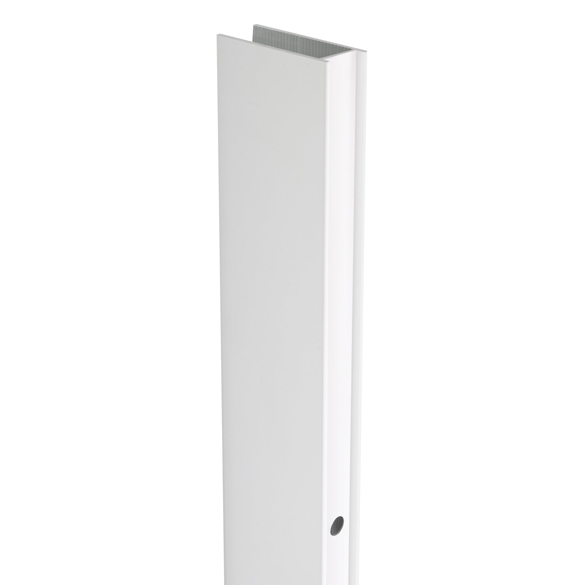 Perfil de parede em alumínio para painel de duche Walk-In 8 ou 10 mm