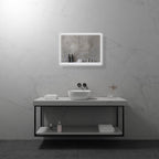 MELLOW - Espelho de casa de banho com iluminação LED integrada e design minimalista
