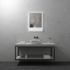 MELLOW - Espelho de casa de banho com iluminação LED integrada e design minimalista