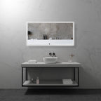 MELLOW - Espelho de casa de banho com iluminação LED integrada e design minimalista
