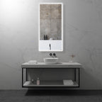MELLOW - Espelho de casa de banho com iluminação LED integrada e design minimalista