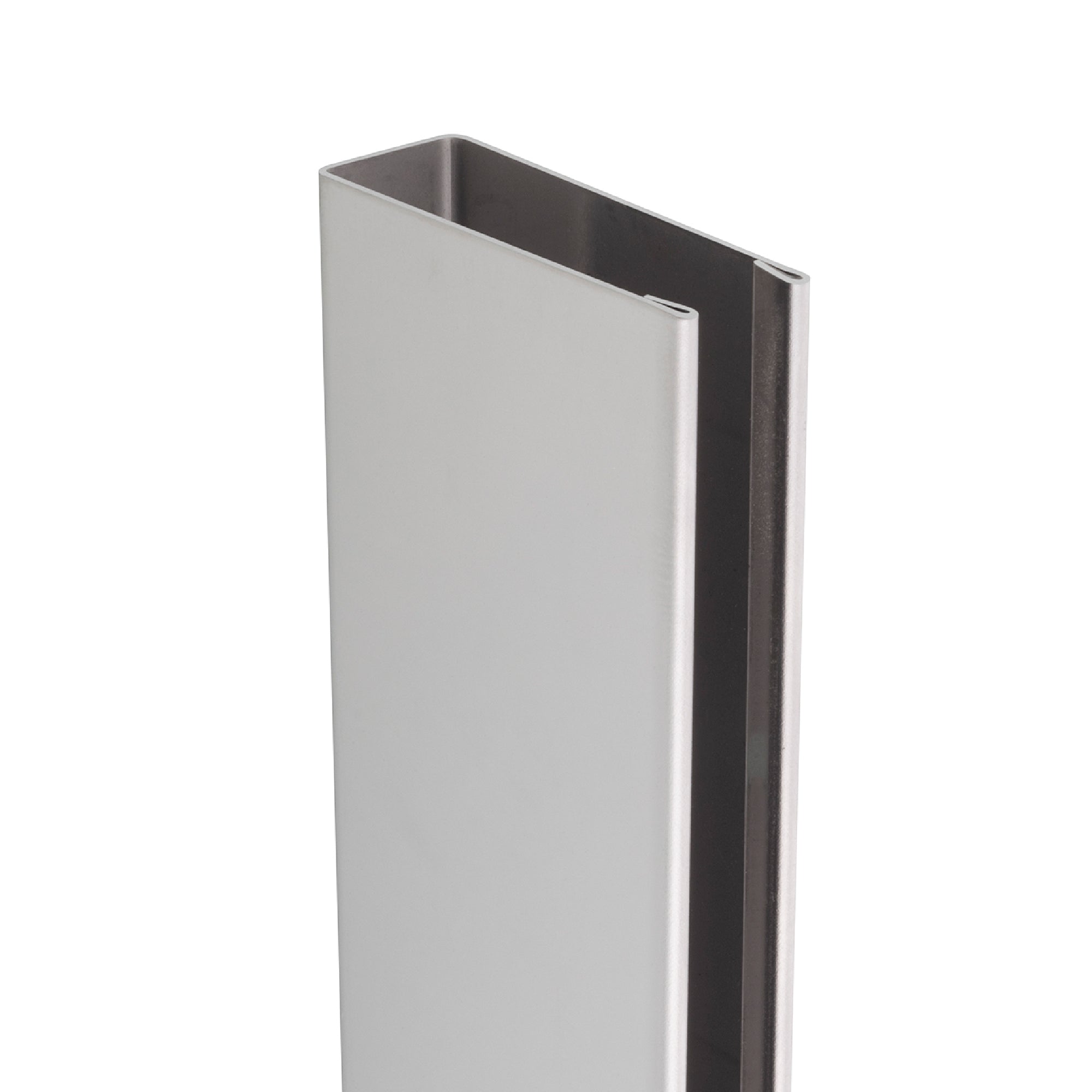 Perfil de compensação para painel de duche walk-in em aço inoxidável 304 inox 8K