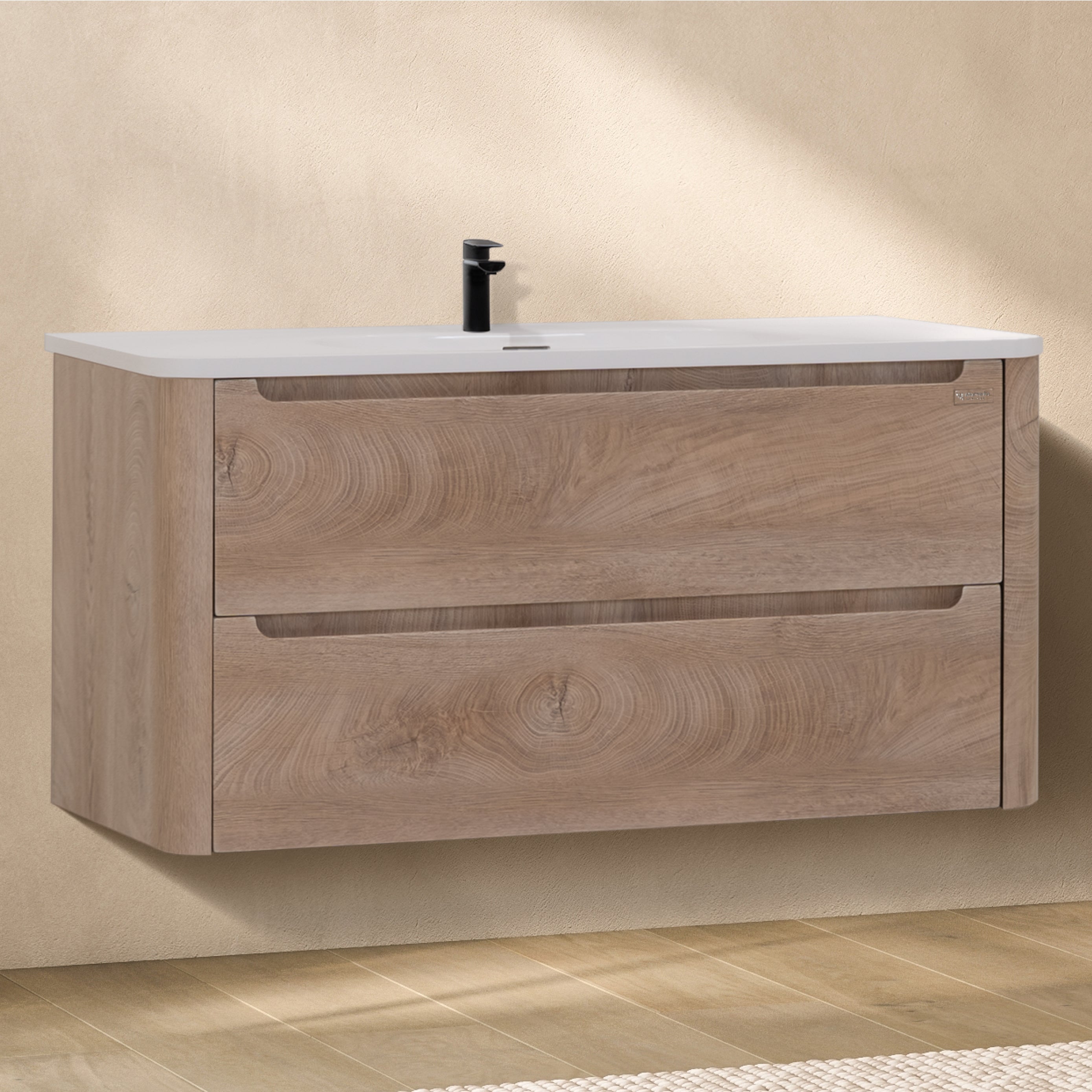 VESTA - Mueble de lavabo suspendido con cajones