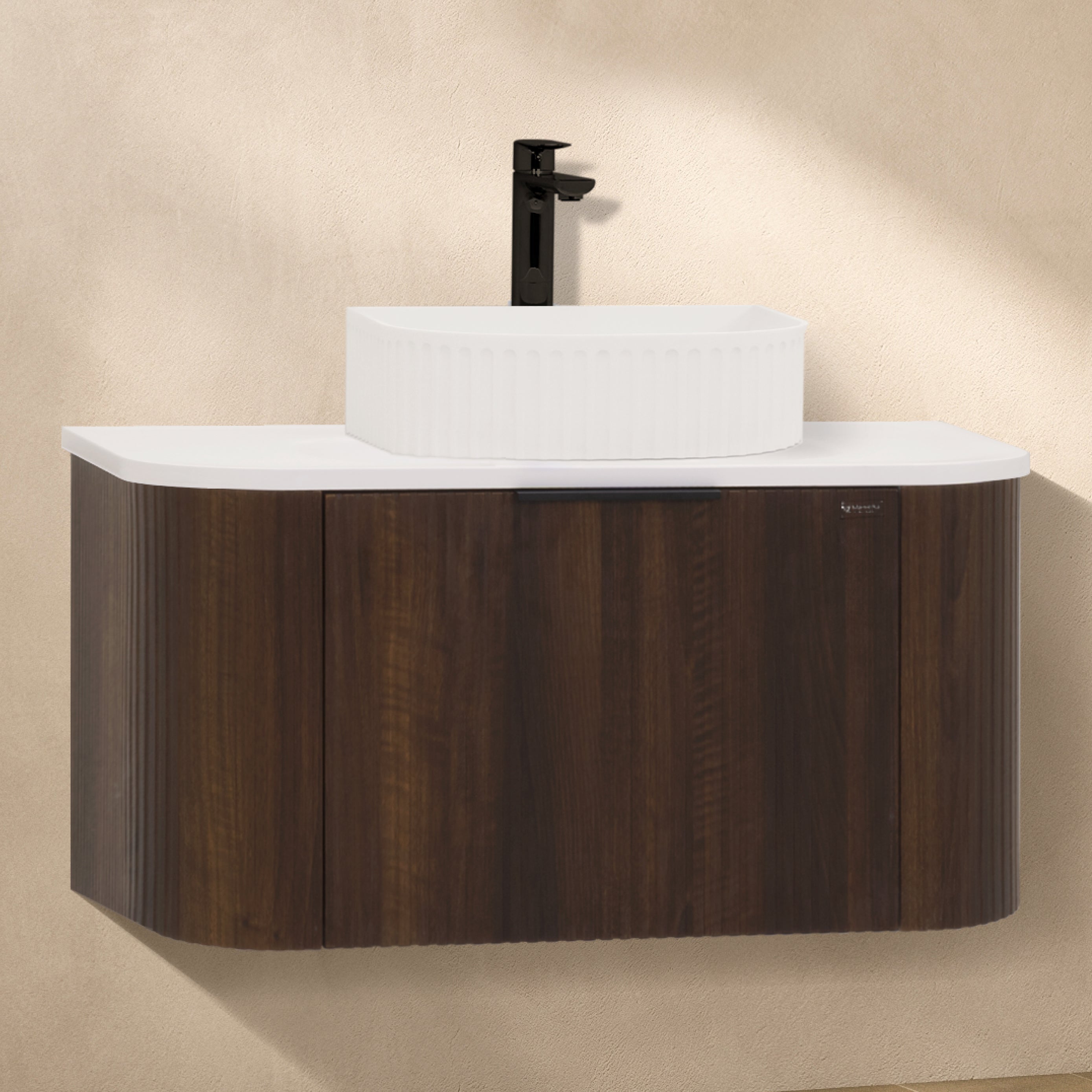 MAIA - Mueble de lavabo suspendido con cajones