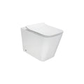 FOGLIA - Inodoro rimless blanco con asiento soft close extraíble