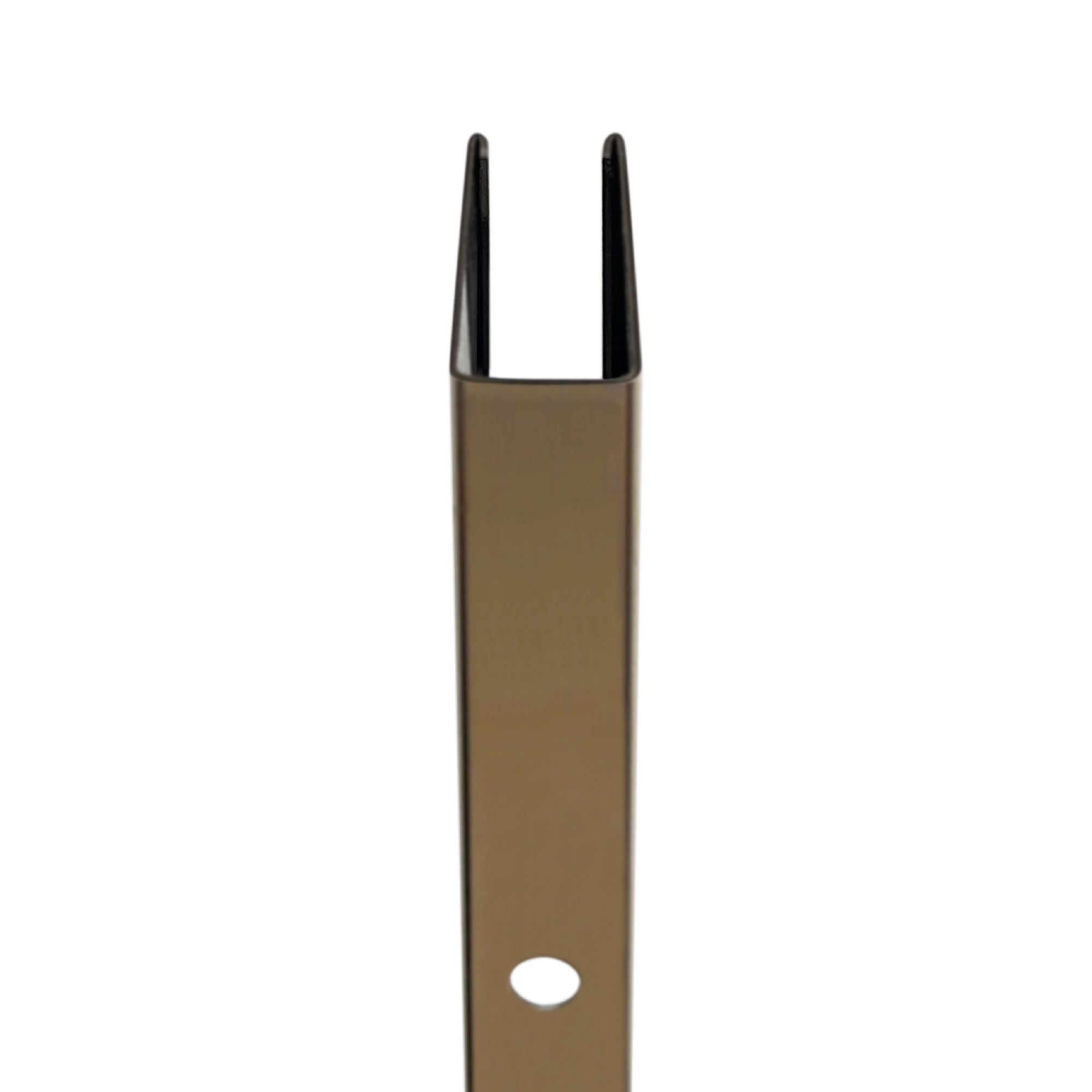 Perfil de compensação para painel de duche walk-in em aço inoxidável 304 dourado