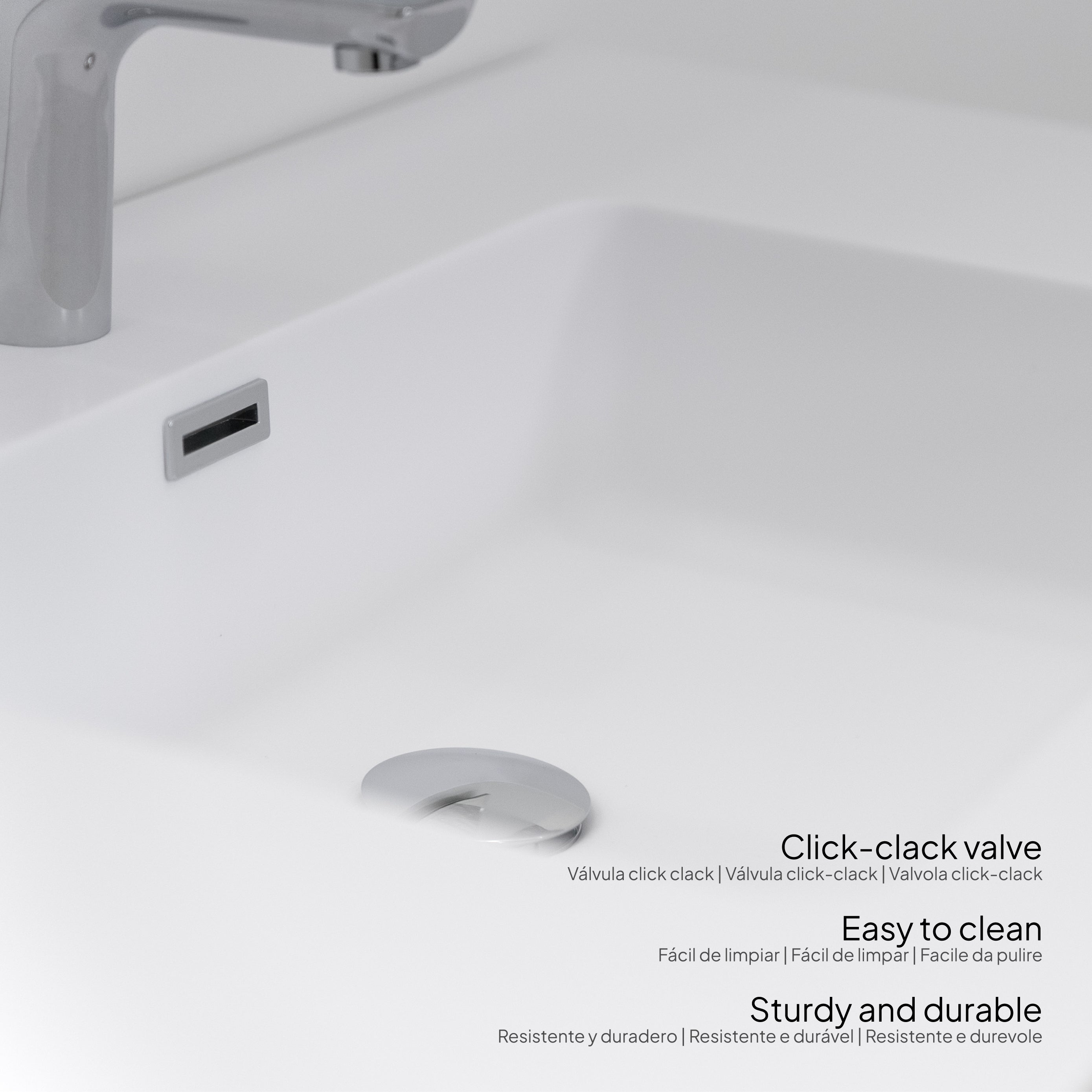 HEBE - Conjunto de baño suspendido