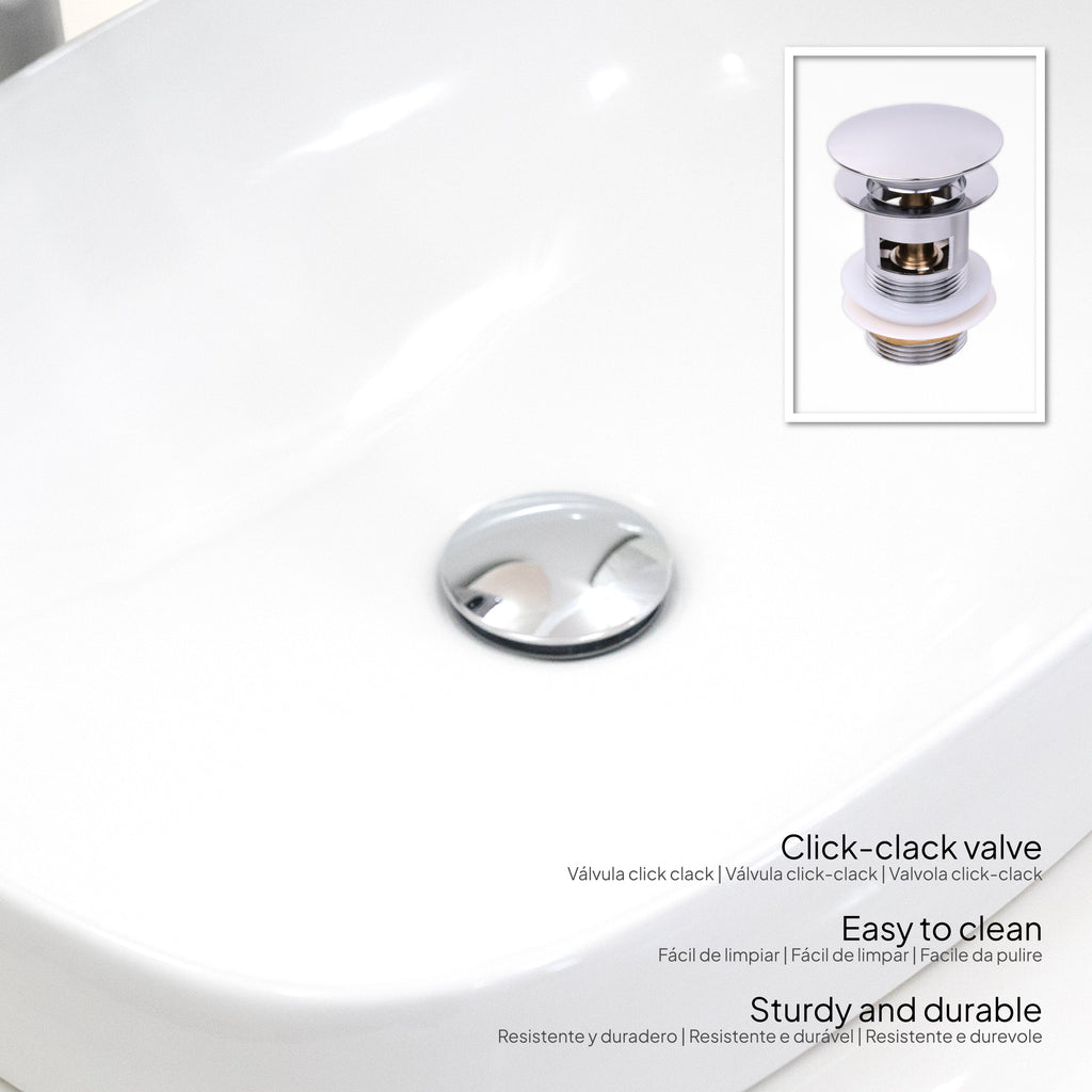 INDRA - Mobile lavabo doppio sospeso modulare