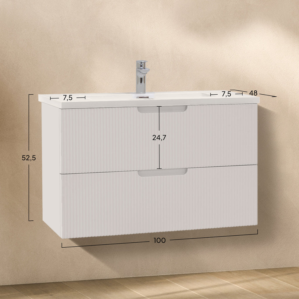 TÁLIA - Mobile lavabo con cassetti soft-close