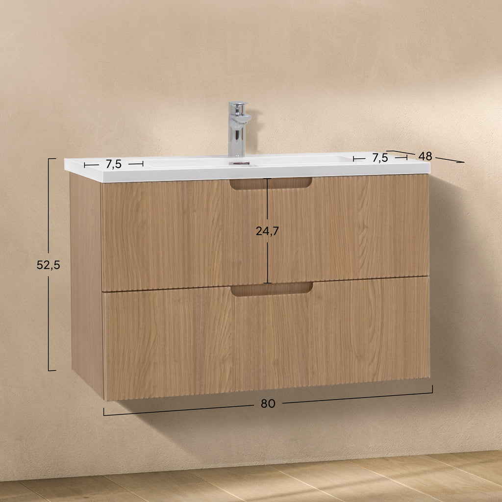 TÁLIA - Mobile lavabo con cassetti soft-close
