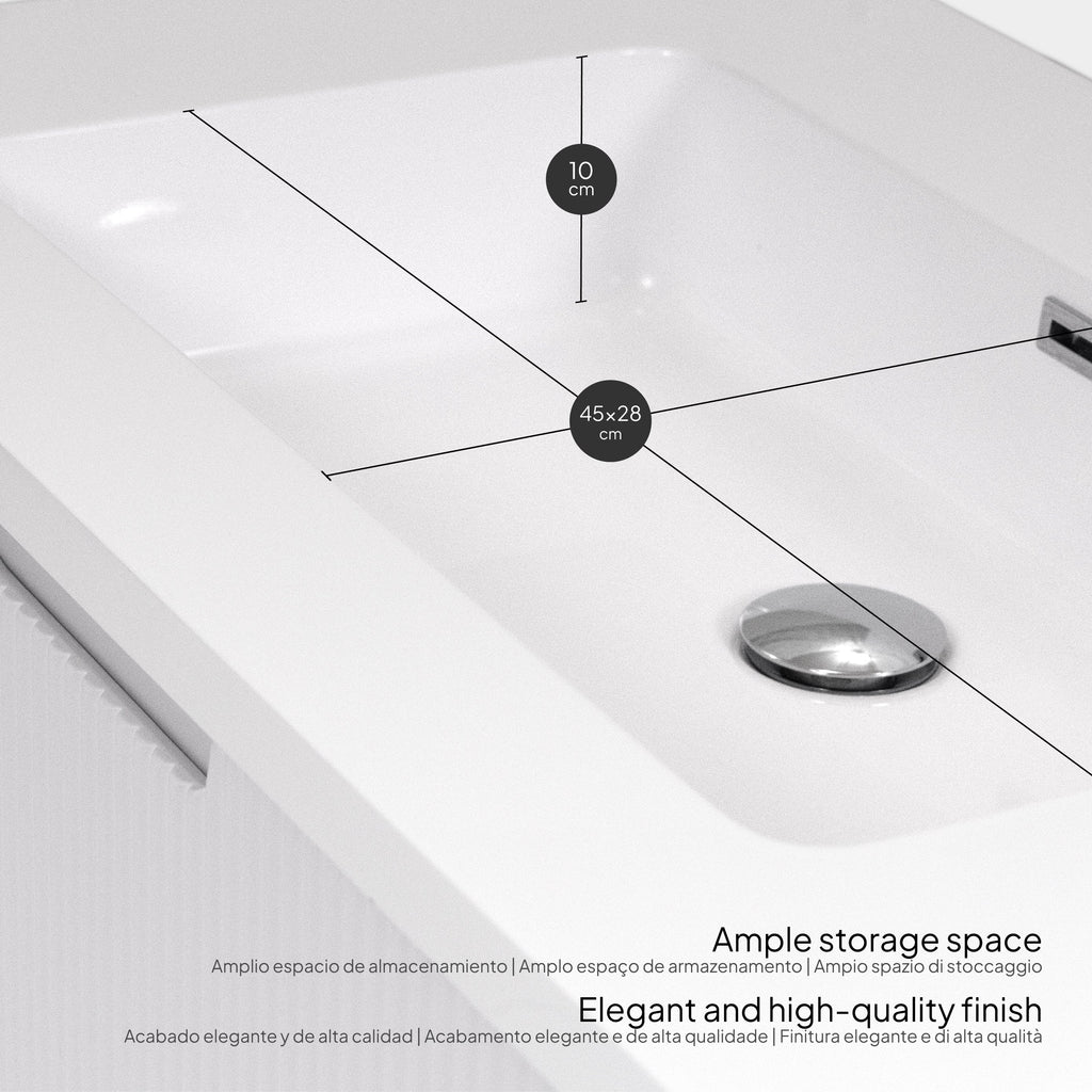 TÁLIA - Mobile lavabo con cassetti soft-close