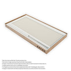 FIONA - Painel de duche Walk-In em vidro temperado 10 mm com perfil cromado