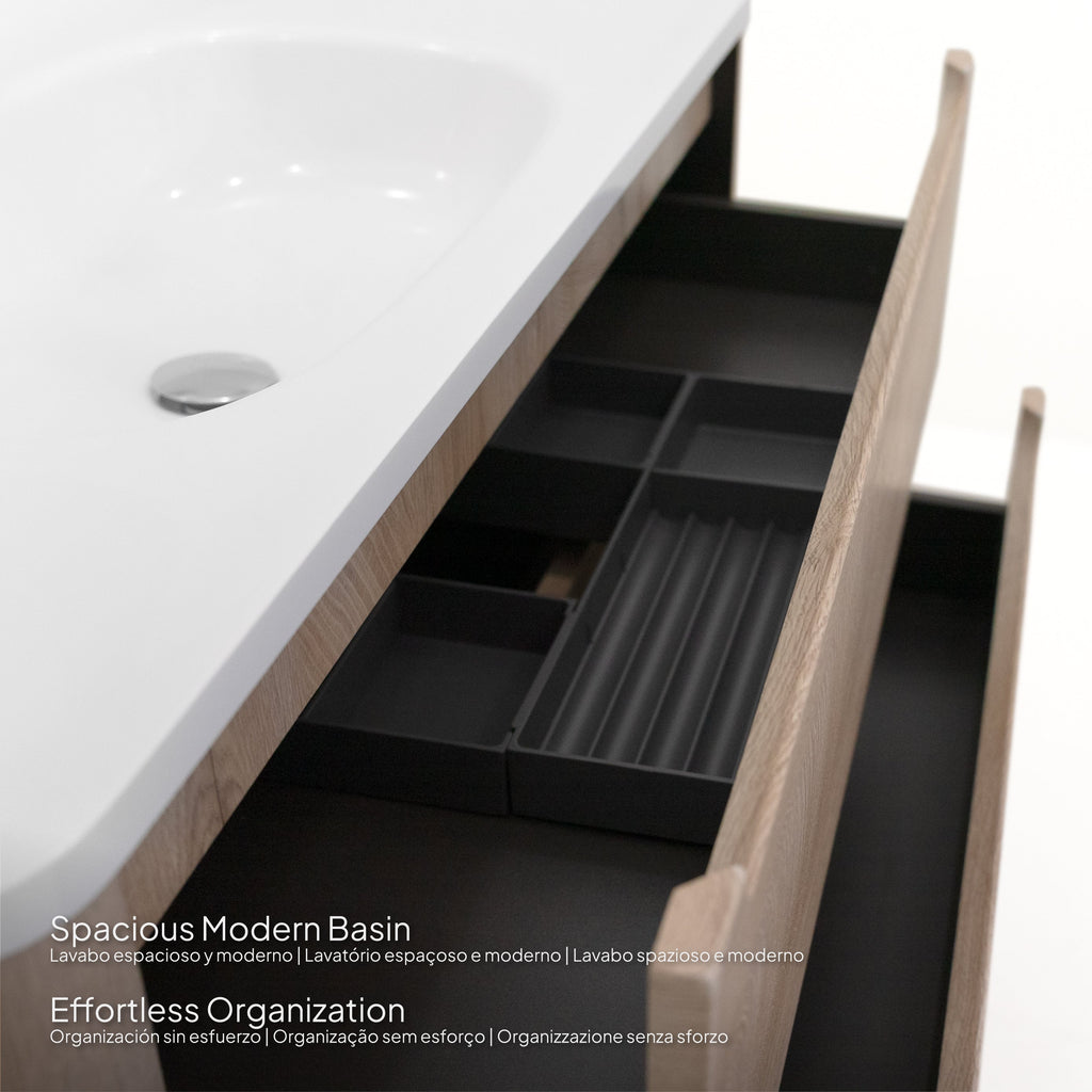 VESTA - Conjunto de baño suspendido