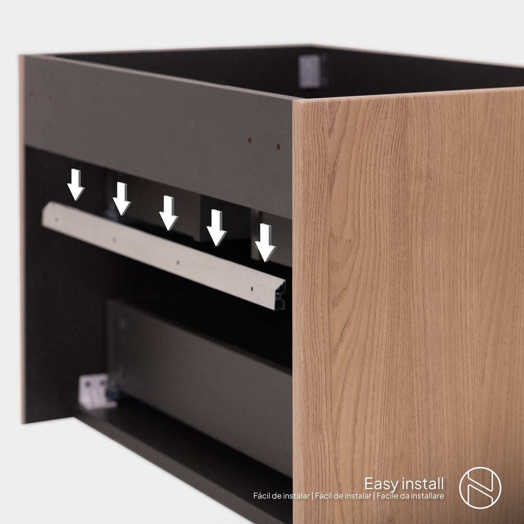 TÁLIA - Mobile lavabo con cassetti soft-close