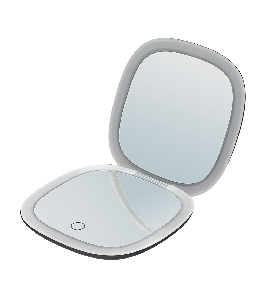 MAKEUP - Specchio portatile da trucco con illuminazione LED integrata