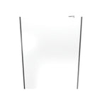 FIONA - Painel de duche Walk-In com painel lateral giratório em vidro temperado 10 mm