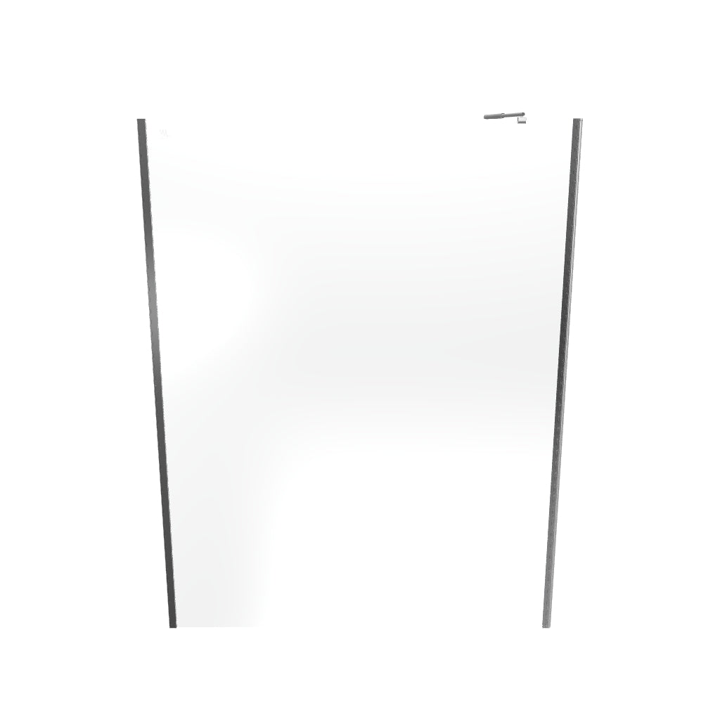 FIONA - Painel de duche Walk-In com painel lateral giratório em vidro temperado 10 mm
