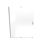 NADINE - Painel de duche Walk-In em vidro temperado 8 mm com perfil cromado