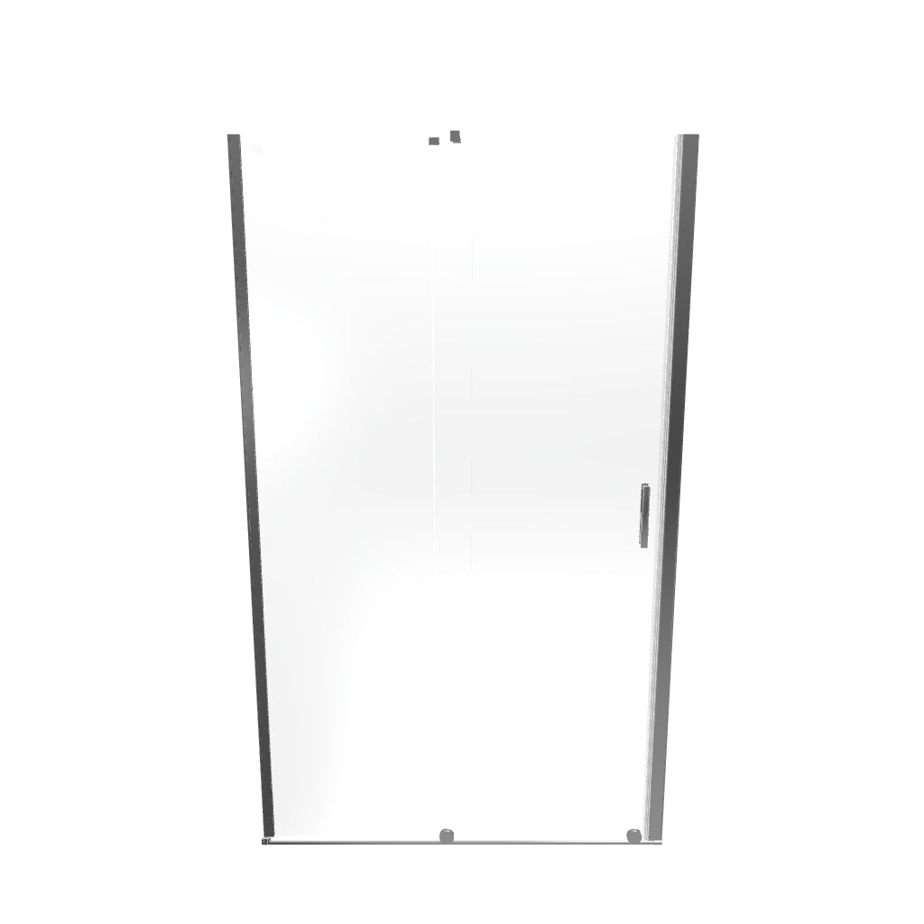 NADINE - Porta doccia con porta scorrevole in vetro temperato da 8 mm e profilo cromato